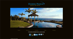 Desktop Screenshot of huberpools.com